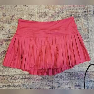 Goldhinge Hot Pink Pleated Skort Size L